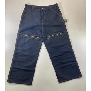 Vintage your body Men's Denim wide body cargo style pants